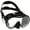 Black/White, variant on Cressi F-Dual Single Lens Frameless Scuba Mask