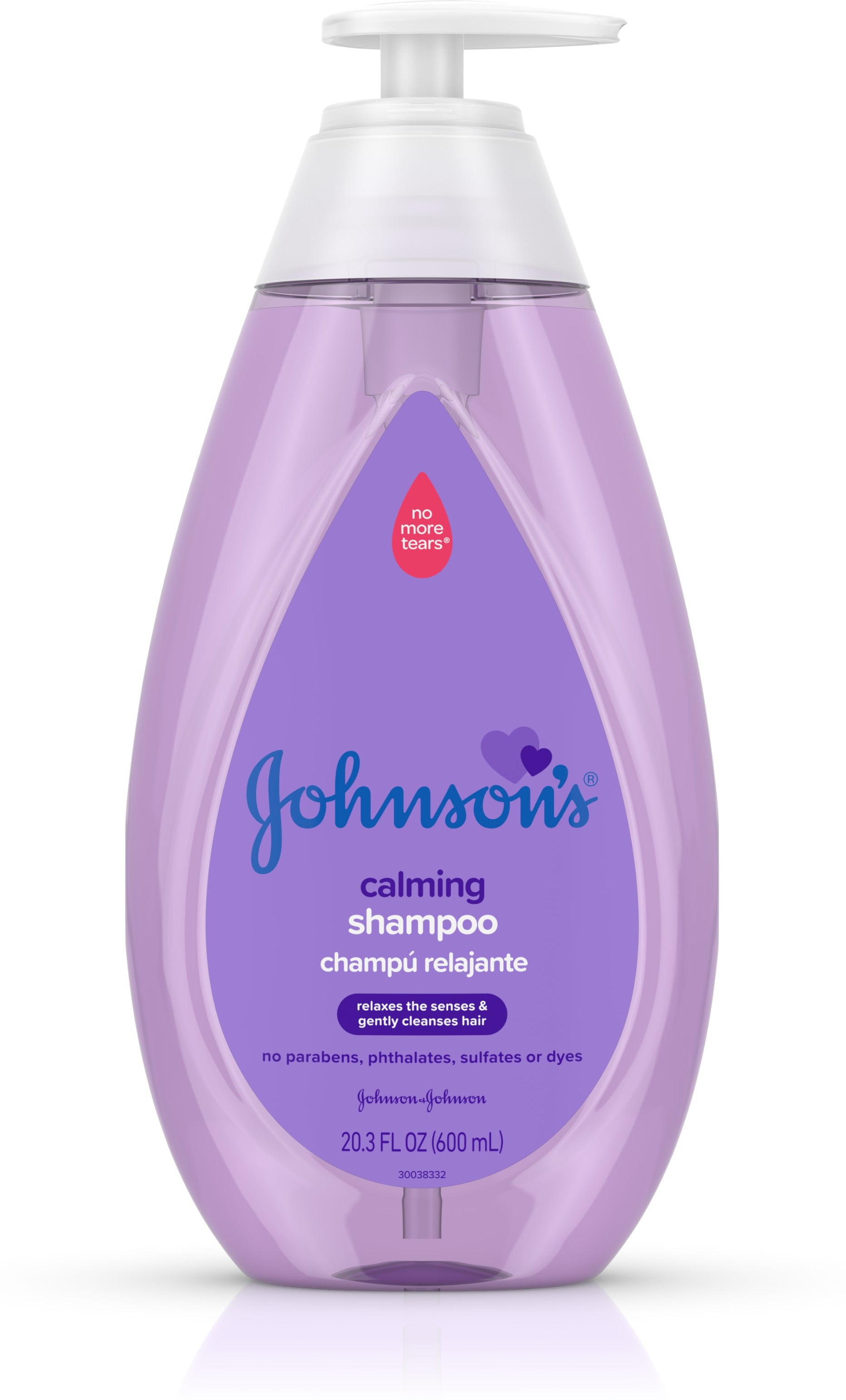 JOHNSON'S Calming Baby Shampoo with Soothing NaturalCalm Scent 20.3 oz (Pack of 6)