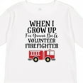 thumbnail image 4 of Inktastic Firefighter Volunteer Fireman Boys Long Sleeve Toddler T-Shirt, 4 of 5