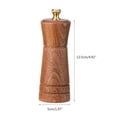 thumbnail image 5 of Milue 2 Pcs Pepper Grinder Salt Bottle with Adjustable Ceramic Rotor for Your Kitchen, 5 of 10