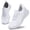 White, variant on Orthopedic Shoes for Women Arch Support Hands Free Walking Sneakers Breathable Slip on Non Slip Walking Shoes Comfortable Running Casual Athletic Workout Gym Tennis Shoes