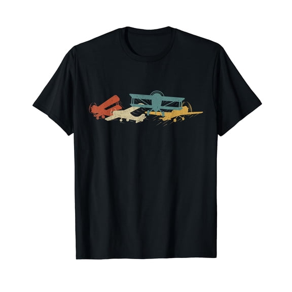 Airplane Pilot Vintage T-Shirt