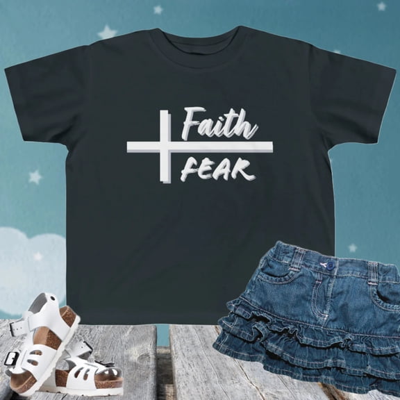 Toddler's Fine Jersey Tee, Kids Bible Verse Shirt, Toddler's Short Sleeve T-Shirt