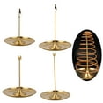thumbnail image 2 of BQBQERT Creative Metal Incenses Stick Holders Clip with Ashes Catchers Tray for Relaxing Fragrances Home and Office Desktop, 2 of 17