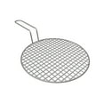 thumbnail image 4 of Parrilla de barbacoa Sharpla Rejilla de alambre cruzado para barbacoa 27cm, 4 of 8