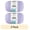 Lavender, variant on Bernat Baby Sport 3 DK Acrylic Yarn, Baby Blue 10.5oz/300g, 1077 Yards