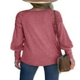 thumbnail image 4 of Stylish and Warm Women‘s Pullover with Ruched Detailing, 4 of 5