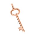 thumbnail image 2 of Luxurman Women 14K Natural 0.4 Ctw Diamond Key Pendant For Her (Rose Gold), 2 of 4
