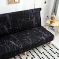 thumbnail image 3 of Housse de Sofa Extensible Ajustée en Polyester pour Canapé Pliant, Spandex, Lavable, Housse de Sofa Sans Accoudoirs B, 3 of 9