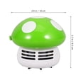 thumbnail image 2 of HINTRMENT Mini Vacuum Cleaner for Desk Cleaning Student ABS Green 1Pack, 2 of 8