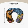 thumbnail image 4 of Saiise Scooby-Doo Print Travel Pillow,Memory Foam U Shaped Neck Pillow,Portable Headrest Great for Airplane Chair, Car,Home,Office,Sleeping Rest Cushion, 4 of 7