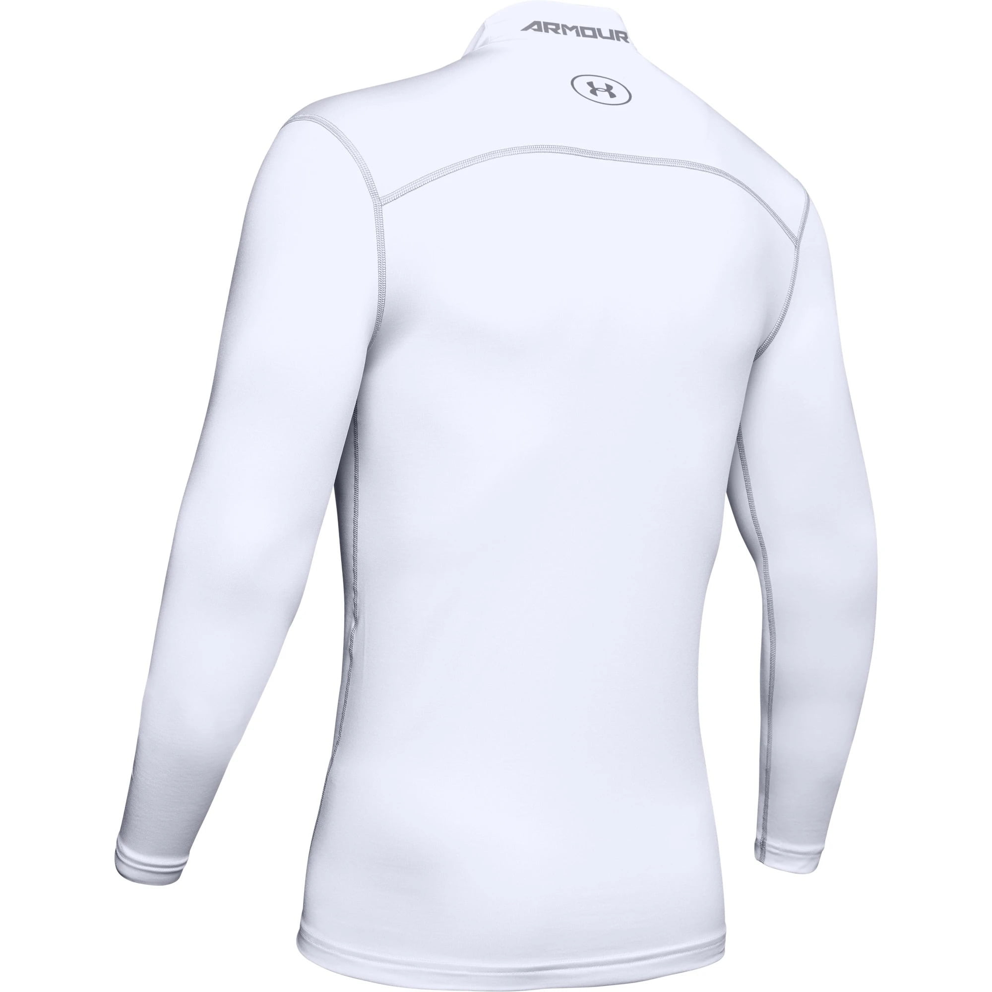 Under Armour Men's Coldgear Armour Compression Mock Long-Sleeve Tshirt,  Royal \ Steel,S - US