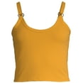 thumbnail image 6 of Juniors' Rib Knit Spaghetti Strap Tank w/ Hardware, 6 of 6