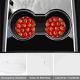 thumbnail image 3 of Car Coasters 2 Pack Stone Cup Holder Red Sweet Tomato Absorbent Drink Car Coaster Ceramic Set Small Cup Coasters, 3 of 6