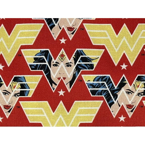 Wonder Woman WW84 Face Crop Fabric