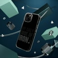 thumbnail image 4 of DistinctInk Clear Hybrid Case for Apple iPhone 14 Pro (6.1" Screen) - My Daily Dose of Iron Golf - Lightweight Grip, 4 of 9