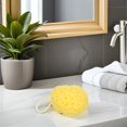 thumbnail image 4 of EXHUMKY 4Ud Puff De Amarillo Con Material Panal Suave Para Limpieza Y Exfoliación Corporal, 4 of 7