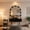 Black, variant on Floating Makeup Vanity Desk with Mirror & 3-Color Lights, Wall Mounted Dressing Table with Power Outlet, Compact Vanity with Large Storage