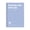 Blue, variant on College Ruled Writing Notebook, Note Pad, Spiral Bound Journal, Top-Bound Design Enables Back-Page Writing, 1 Pack 60 Sheets 6 Assorted Color Notebook White Paper,Extra Thick Coil Notebook,Blue