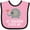 Pink and Black, variant on Inktastic My Mawmaw Loves Me Grandchild Gift Boys or Girls Baby Bib