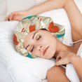 thumbnail image 6 of Rateoe Vintage Bowling Pattern Silk Satin Hair Bonnet for Sleeping, Adjustable Sleep Cap Turban for Women , Curly Straight Hair Long Large Braid, 6 of 6