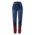 thumbnail image 4 of Pantalones vaqueros Gibobby para Mujer 24 Pantalones Denim Hole Cintura Slim Botón banda alta Micro Jeans S, 4 of 5
