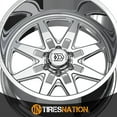 thumbnail image 5 of 20x10 Dropstars F61P1 Forged Full Polished Wheel 8x180 -25, 5 of 5