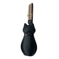 thumbnail image 4 of Bolsos de mano para mujer, divertido bolso de diseño de PU con cremallera, bolso cruzado de hombro para mujer, gato Negro, 4 of 7
