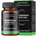 thumbnail image 1 of Quotidien | 500mg De Berberina Clorhidrato Con Canela De Ceylán, Fenogreco, Polinicotinato De Cromo, Calcio Y Cúrcuma Estandarizada (curcumina, Curcuminoides)berberine (berberis Aristata) 60 Cápsulas, 1 of 7