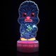thumbnail image 1 of Lámpara de noche con ilusión 3D de Chewbacca: 16 luces LED que cambian de color, linda lámpara de escritorio de Chewbacca con dibujos animados para fanáticos de los niños, regalos de cumpleaños y, 1 of 6