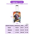 thumbnail image 5 of Retro Surfing Portuguese Water Dog in Cool Sunglasses Hello Summer Waves Travel Luggage Cover PWD Portie Fishing Dog Lover Suitcase Dust Protective Decor - 10001, 5 of 5