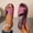 Pink, variant on PiGOGI Women's Wedge Slide Sandals Strap Non-Slip Comfortable Open Toe Beach Slippers Summer Plus Size Pink 9.5