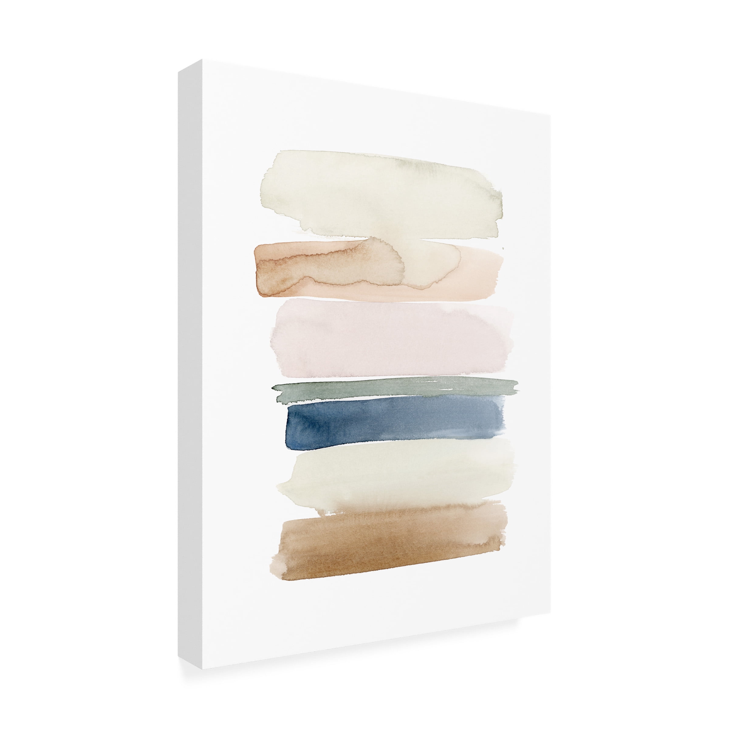 Grace Popp 'Faint Swatches I' Canvas Art