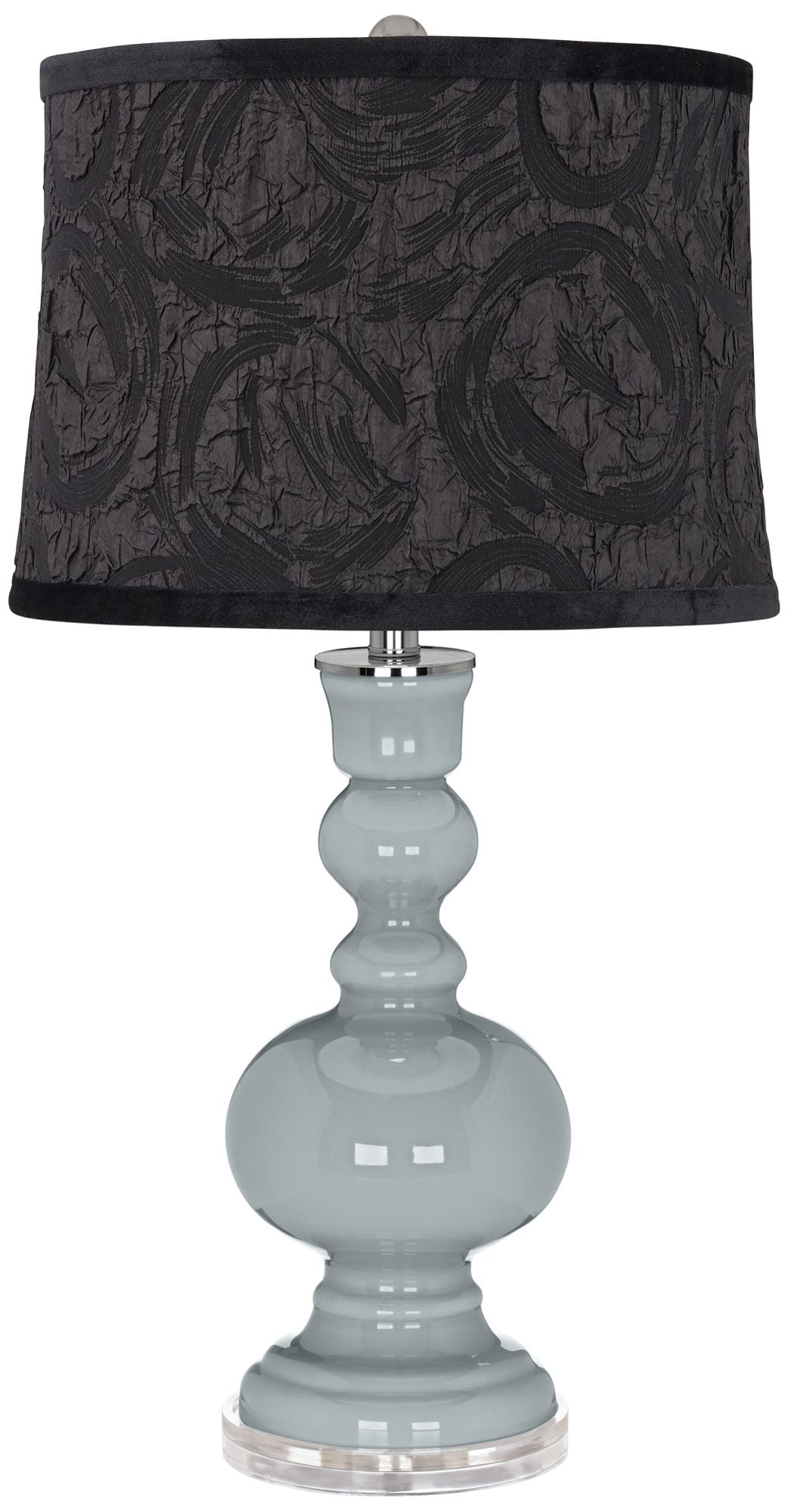 Color + Plus Naval Apothecary Table Lamp w/ Requena Blue Shade - Walmart.com