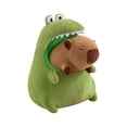 thumbnail image 2 of Cute Green & Brown Animal Plush Toy Set Soft Stuffed Animals With Adorable Design For Kids’ Play Home Decor & Heartwarming, 2 of 7