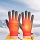 thumbnail image 5 of Windproof Fleece Driving Cycling Motorcycle Gloves Cold Weather Warm Lining Grip Steering Wheel Outdoor Sports Pair of 1, 5 of 8