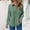 Green, variant on Holzkary Button Down Shirt for Women Basic Work Office Blouse Casual Loose Long Sleeve Tops Women's Lapel Long Sleeve V Neck T Shirt Daily Elegant Top Blackish Green L