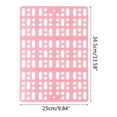 thumbnail image 2 of ZPAQI Rabbit Cage Mats for Feet Hollow Design Plastic Floor Pads Cage Accessories, 2 of 14