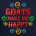 thumbnail image 3 of CafePress - Goat Happiness Hoodie (Dark) - Pullover Hoodie, Classic, Comfortable Hooded Sweatshirt, 3 of 4