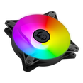 thumbnail image 5 of MSI MPG F120 ARGB-2B 120mm PWM Addressable RGB LED Case Fan Black - Anti-Vibration Fan Gasket - Hydraulic Bearing - 600 ~ 1200 RPM - 2 Packs, 5 of 5