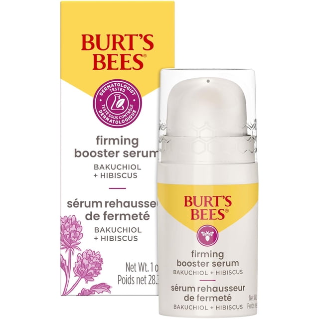 Suero Reafirmante Burt's Bees Bkuchiol e Hibisco