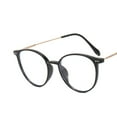 thumbnail image 2 of Dosaele Anti Blue Light Glasses Round Frame Anti Eyestrain High Clarity Ultra Light Spring Hinge Eye Protection Eyewear Women Non-prescription Computer Eyeglasses for Dating, 2 of 13