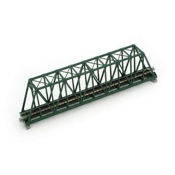 248mm (9 3/4") Single Track Truss Bridge, Green