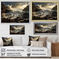 thumbnail image 4 of Designart "Beach Storm Euphony II" Nautical & Beach Floater Framed Wall Decor, 4 of 7