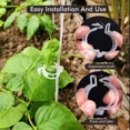 thumbnail image 5 of PURELY- 120 Pcs Plastic Plant Support Clips For Trellis Tomato Vine Stem Garden Use, 5 of 6