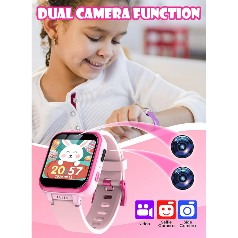 Acquista W82 Kids 1.54 touch Screen Smart Watch Smart Voice HD Telefono  Telefono Con Supporto Micro Sim Support, A1 - Rosa dalla Cina