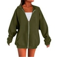 thumbnail image 4 of XXWXYD Kids Zip Up Hoodie Cozy Cotton-Polyester Sweatshirt Long Sleeve Jacket with Pockets Winter Fall Outerwear, 4 of 6