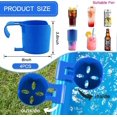 thumbnail image 5 of Dww-4 Piece Glass Base Set Pool Cup Holder Mug Cup Holder, 5 of 5