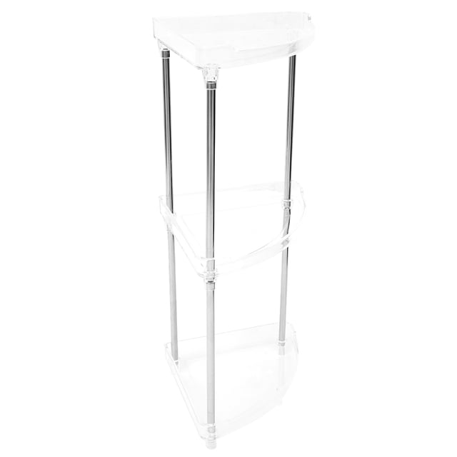IFANLANDOR 1Pcs Bathroom Organizers Countertop Material Multi-layered Design Bathroom Counter Storage