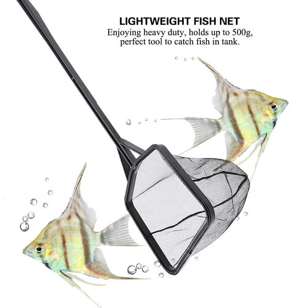 Nylon Black Aquarium Fish Net, Nylon Fishing Net, ABS Material